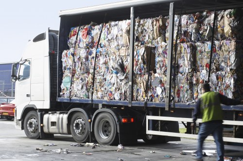 Eco-friendly disposal methods during clearance